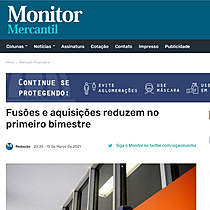 Fuses e aquisies reduzem no primeiro bimestre